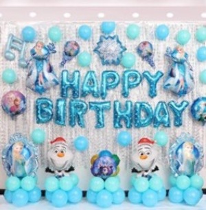 Set Bóng Sinh Nhật Elsa ME15